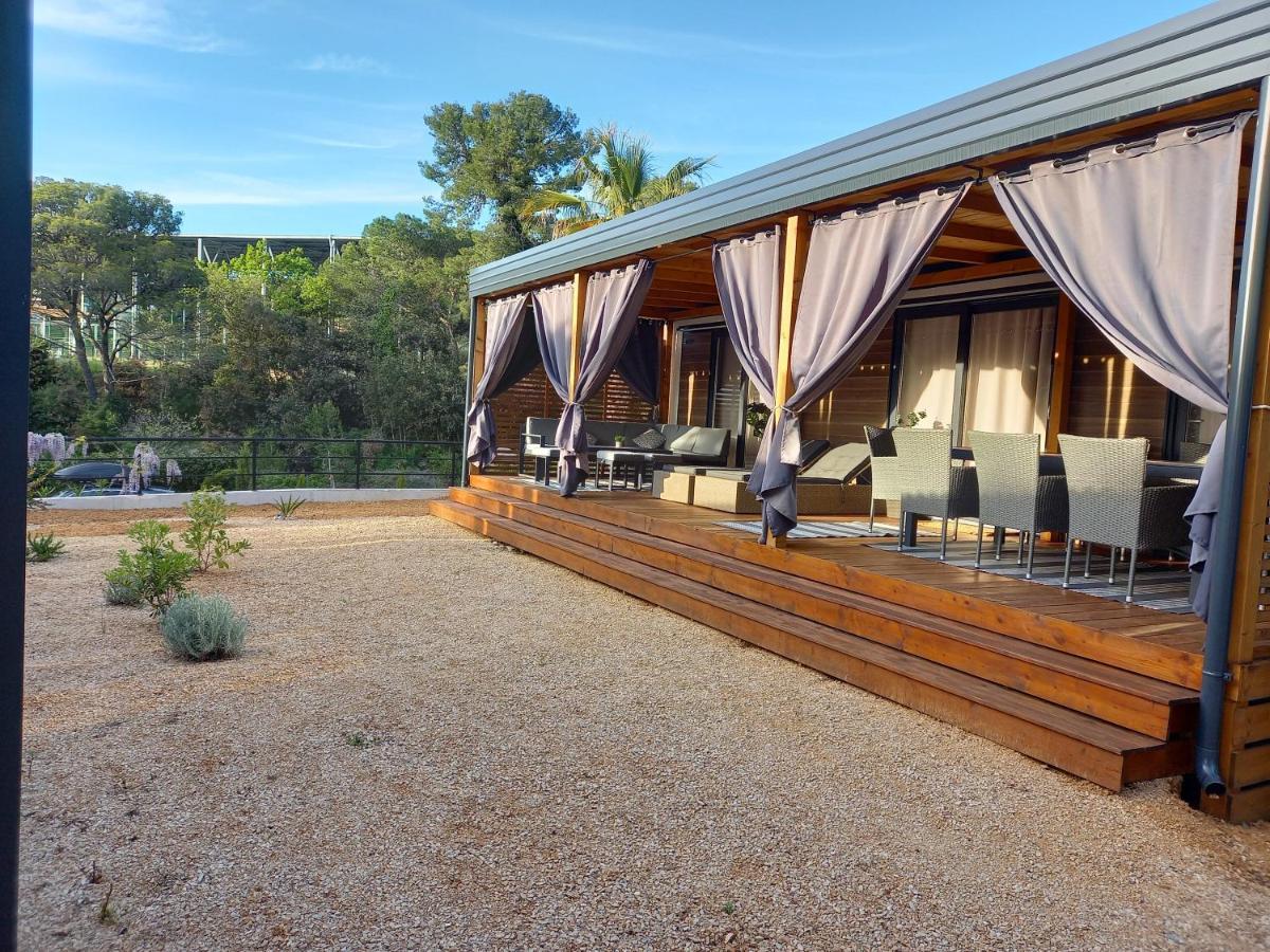 Mobile Home Agava 2 บีโอกราดนาโมรู ภายนอก รูปภาพ